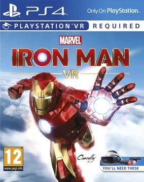 Marvel's Iron Man VR PS4 Playstation 4 NOWA FOLIA