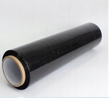 СТРЕТЧ ФОЛЬГА 3 КГ ЧЕРНАЯ СТРЕТЧ + БЕСПЛАТНАЯ ЛЕНТА