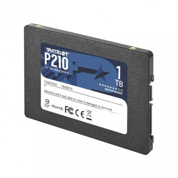 SSD PATRIOT 1TB P210 SATA3 2.5'' 520/430 MB/s