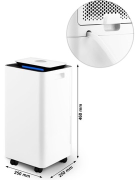 OSUSZACZ POWIETRZA POCHŁANIACZ WILGOCI 12L/24H