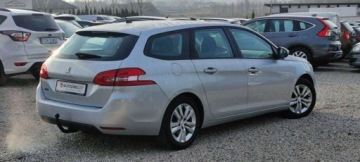 Peugeot 308 II 2014 Peugeot 308 1.6 HDI 120 kM Klima Nawigacja Temp LED Bluetooth Serwis GWARA, zdjęcie 9