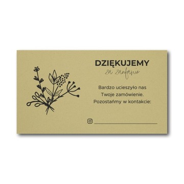 20 szt mini podziękowanie za zakup zielone 250g