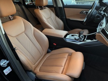 BMW Seria 3 G20-G21 Touring 2.0 320d 190KM 2021 BMW 3er G21 190 KM Automat SportLine Shadow Line / Virtual / BEZWYPADKOWY, zdjęcie 32