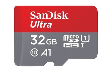 Карта памяти SANDISK Ultra MicroSDHC 32 ГБ