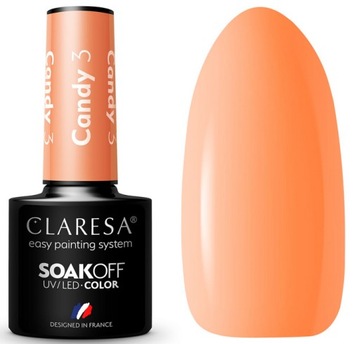 Claresa Lakier hybrydowy CANDY 3 - 5g