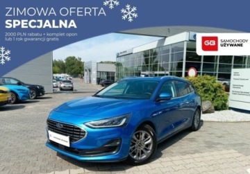 Ford Focus IV Kombi Facelifting 1.5 ECOBLUE 115KM 2024 Ford Focus 1.5 EcoBlue 115KM Automat TitaniumX SalonPL SerwisASO FV23 Gwar, zdjęcie 1