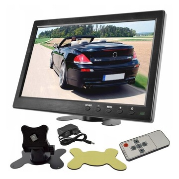 Monitor HD 10'' HDMI VGA USB AV BNC 12V