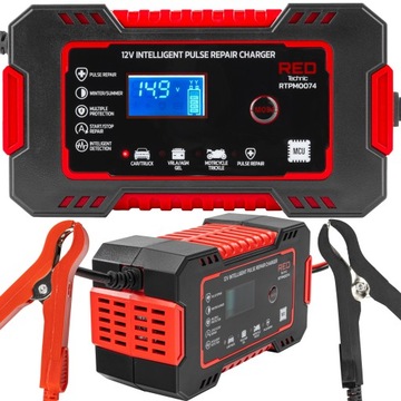 АВТОМОБИЛЬНЫЙ ВЫПРЯМИТЕЛЬ 12В 6А ИНТЕЛЛЕКТУАЛЬНЫЙ МИКРОПРОЦЕССОР ДЛЯ АККУМУЛЯТОРА