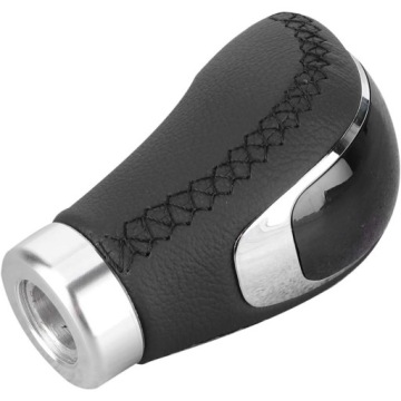 УНИВЕРСАЛЬНЫЙ АВТОМОБИЛЬ РУЧКА ПЕРЕКЛЮЧЕНИЯ ПЕРЕДАЧ ЧЕРНАЯ КОЖА 5 6-СТУПЕНЧАТЫЙ ТЮНИНГ