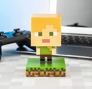 Световая иконка Minecraft — Алекс