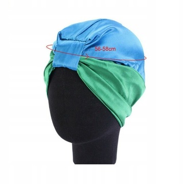 1x спальная шапочка, шелковая ночная шапочка