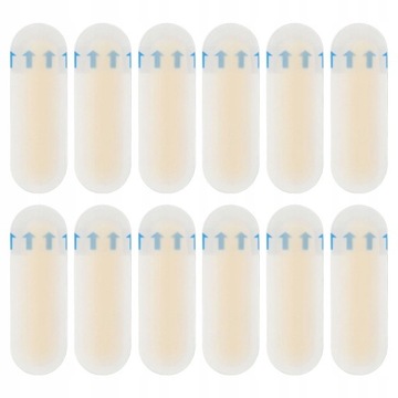 12 шт. Наклейка на пятку Многофункциональный гель.