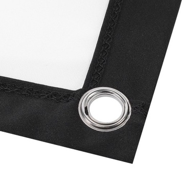 ПОРТАТИВНЫЙ ПРОЕКЦИОННЫЙ ЭКРАН 60 ДЮЙМОВ ДЛЯ КЕМПИНГА И ДОМА 133X75 СМ 16:9