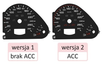 AUDI A6 C6 - NÁHRADA KOTOUČE PŘÍSTROJOVÁ DESKA BUDÍKY Z MPH NA KM/H MOMENT