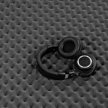 ЗВУКОВОЙ КОВрик АКУСТИЧЕСКАЯ ПЕНА, ВОЛНА, КЛЕЙ, вафельная панель, 4 см, кабина динамика