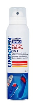 UNDOFEN 4w1 Aktywny Spray do stóp i Butów 150 ml