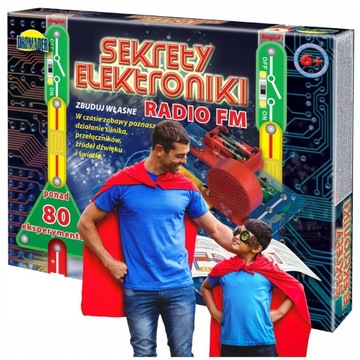 SEKRETY ELEKTRONIKI ZESTAW NAUKA ZABAWA + RADIO FM