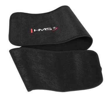 ПОЯС ДЛЯ ПОХУДЕНИЯ ЖИВОТА ЧЕРНЫЙ УНИВЕРСАЛЬНЫЙ ДЛЯ ТРЕНИРОВОК HMS