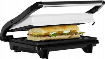 GRILL ELEKTRYCZNY KONTAKTOWY OPIEKACZ PANINI 700W