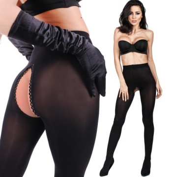 Чувственные колготки с дырочкой SEXY LINE