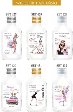 БУТЫЛКА 100мл Девичник Мальчишник Восемьсот