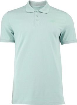 4F KOSZULKA POLO MIĘTOWA POLÓWKA 100% BAWEŁNA M129 r. XL