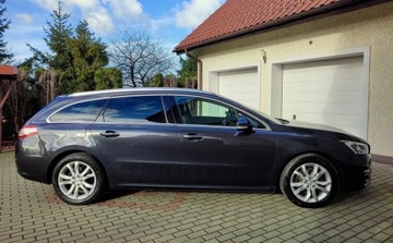 Peugeot 508 I SW Facelifting 2.0 BlueHDi 150KM 2015 Peugeot 508 Poliftowy LEDY Zadbany Serwisowany SKORY Kamerka GPS Head Up, zdjęcie 17