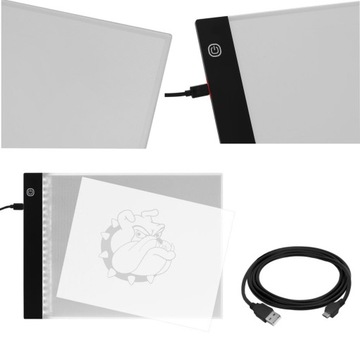 TABLICA LED Z AKCESORIAMI + HAFT DIAMENTOWY ALEJA