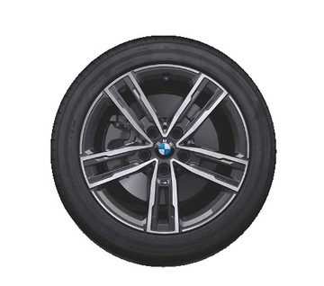 Koła zimowe BMW 1 F40 17'' Double-Spoke 550M FERRIC GREY + POKROWCE GRATIS