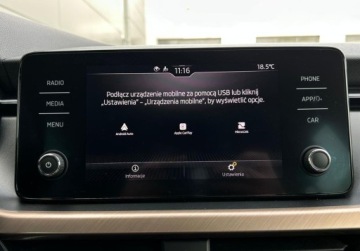 Skoda Scala Hatchback 1.0 TSI 110KM 2023 Skoda Scala Style, Tempomat, Kamera, CarPlay, KESSY, Salon Polska, 1 wlasc, zdjęcie 28
