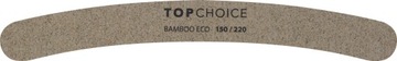 Top Choice Pilnik do paznokci bambusowy 150/220
