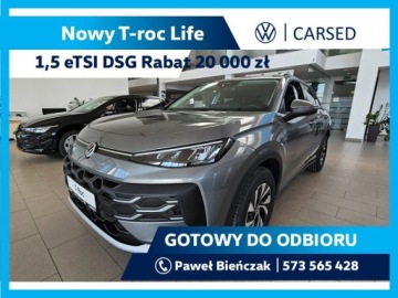 Volkswagen T-Roc II 1.5 eTSI 116KM 2026 Volkswagen T-Roc Life 1.5 eTSI 116 KM DSG 7/Kamera