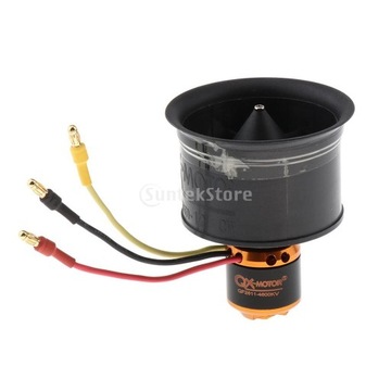 2x 50-мм канальный вентилятор 12, бесщеточный двигатель для радиоуправления