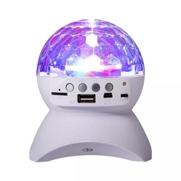 KULA DYSKOTEKOWA LED 600MAH