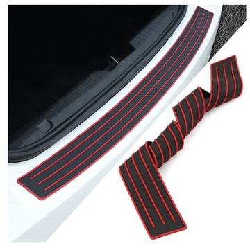 VRSTVA ZADNÍ NÁRAZNÍK LIŠTA GUM. OSOBNÍ STRÁŽCE 90X8CM