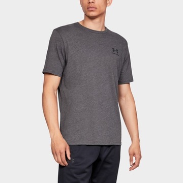 KOSZULKA MĘSKA UNDER ARMOUR T-SHIRT SZYBKOSCHNĄCA BAWEŁNA SPORT 1326799-019