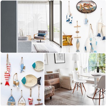 Подвесные морские украшения 2 шт.