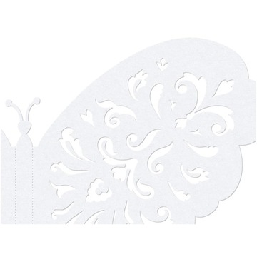 украшения из бумаги Бабочка 8х5см 10 шт. | ЗПМ1Д