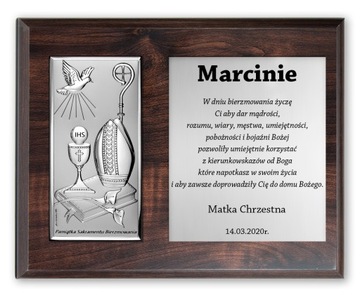 PREZENT NA BIERZMOWANIE PAMIĄTKA BIERZMOWANIA