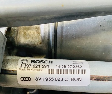 AUDI A3 8V0 МЕХАНИЗМ ПЕРЕДНЕГО СТЕКЛООЧИСТИТЕЛЯ 8V1955023C