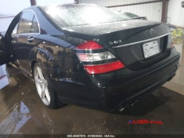 Mercedes Klasa S W221 2009 Mercedes-Benz Klasa S 2009 r., 6,3L S 63 AMG 6.3 Benzyna 518KM, zdjęcie 3