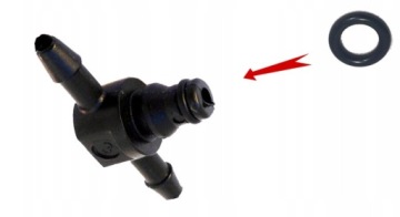 ORING uszczelka króćca PRZELEWU wtryskiwacza WTRYSKU BOSCH