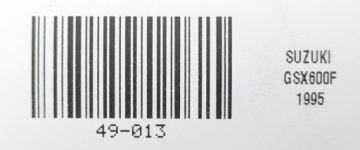 SUZUKI GSX 600 F 88-04 ЛЕВОЕ РУЛЕВОЕ КОЛЕСО