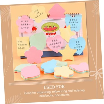 600 шт. красочные стикеры для заметок, прикрепленные к заметкам, наклейки