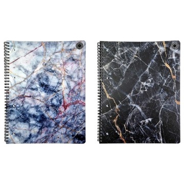 BRULION A4/100K KRATKA MARBLE (5SZT)