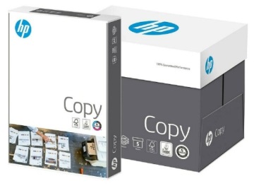Папір Офісний Білий для Принтера Для ксерокса HP Copy A4 80 г 2500 Аркушів 5 Пачок