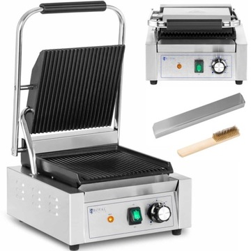 Grill kontaktowy 1800W Royal Catering RCPKG-2200-R