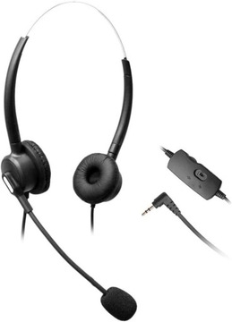 SŁUCHAWKI Z MIKROFONEM DO LAPTOPA KONSOLI XBOX PS4