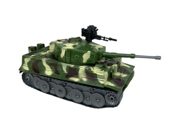 Czołg wojskowy zabawkowy militarny dla dzieci z napędem