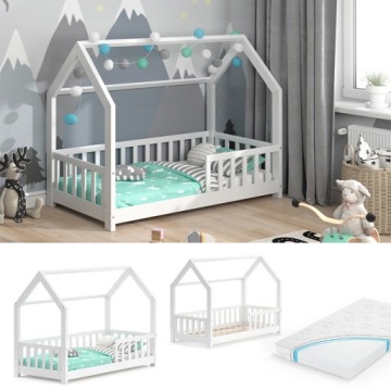 КРОВАТЬ + МАТРАС ЗАЩИТА ОТ ПАДЕНИЯ